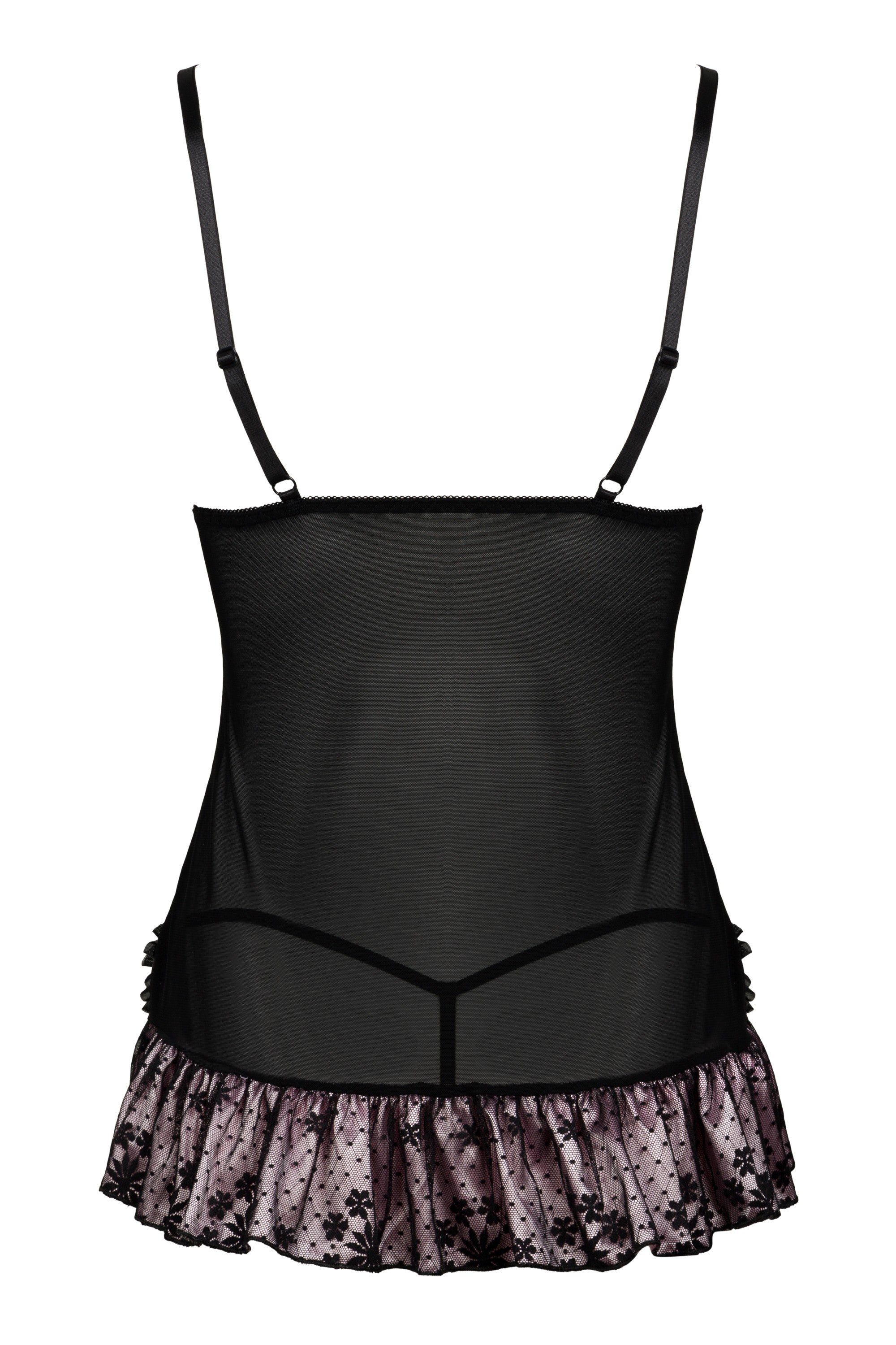 Zmysłowa Koszulka Damska Halla LC 13155 Pink Różowy LivCo Corsetti Fashion