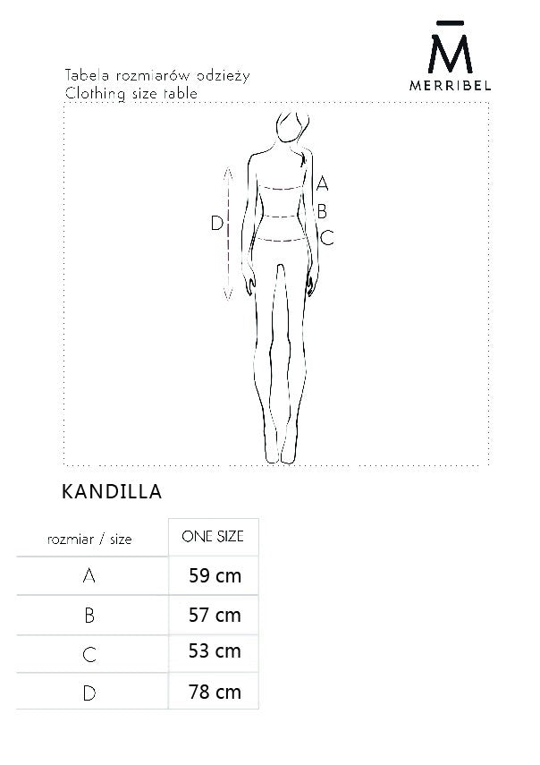Kardigan Żakiet Marynarka Kandilla Blue
