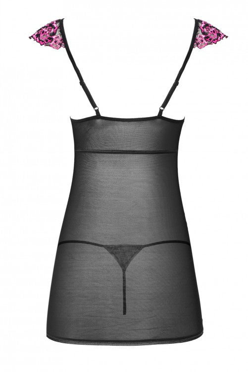 Zmysłowa Koszulka Damska Casarann LC 99186 Love Potion Black Czarny Collection LivCo Corsetti Fashion