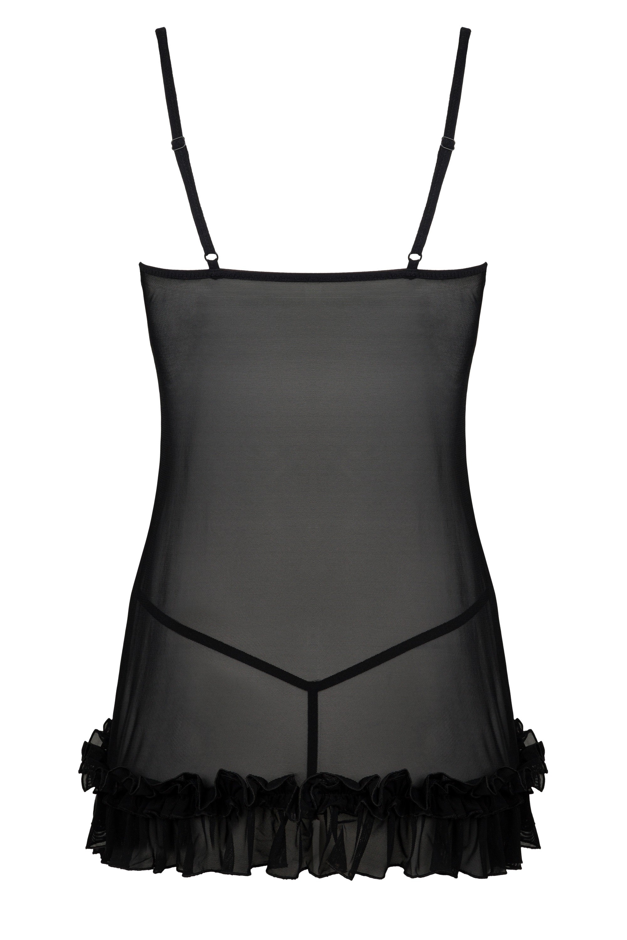 Zmysłowa Koszulka Damska Atanis Black Czarna LivCo Corsetti Fashion