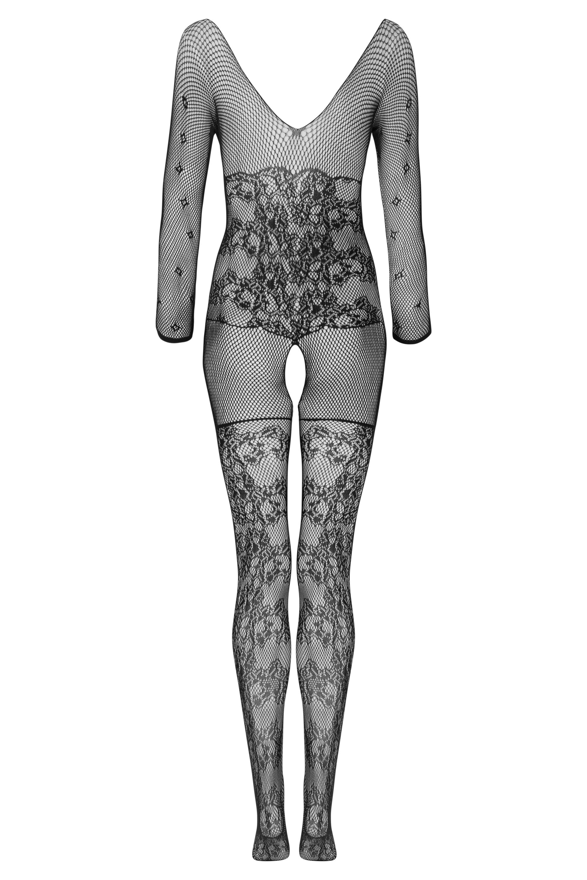 Bodystocking Celdon Black Czarny LivCo Corsetti Fashion