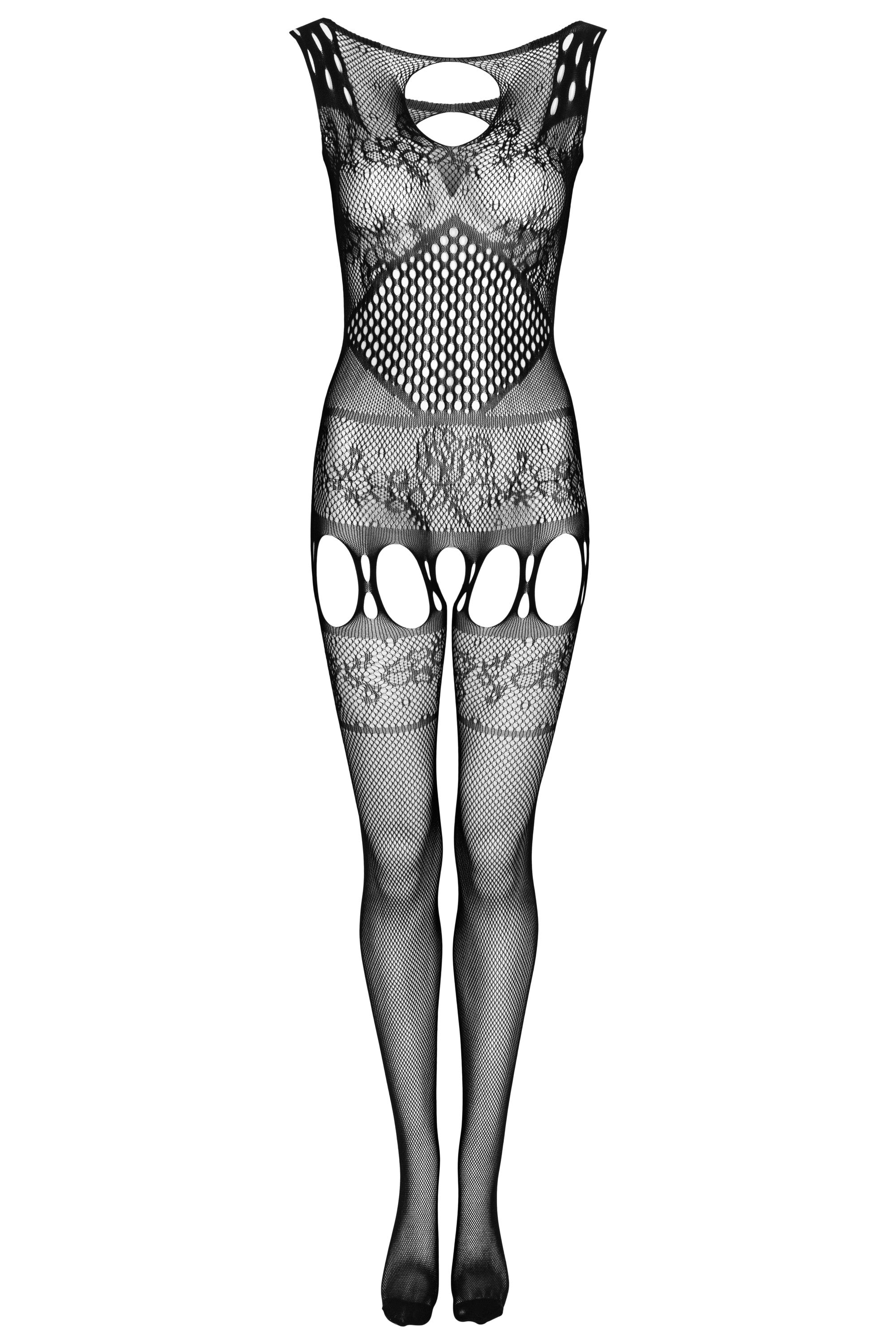 Bodystocking Ambroise Black Czarny LivCo Corsetti Fashion