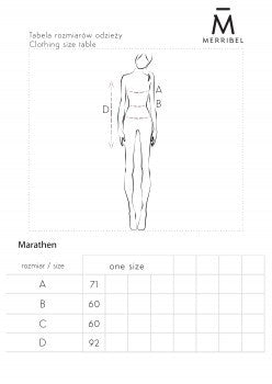 Kardigan Żakiet Marynarka Marathen Light Blue