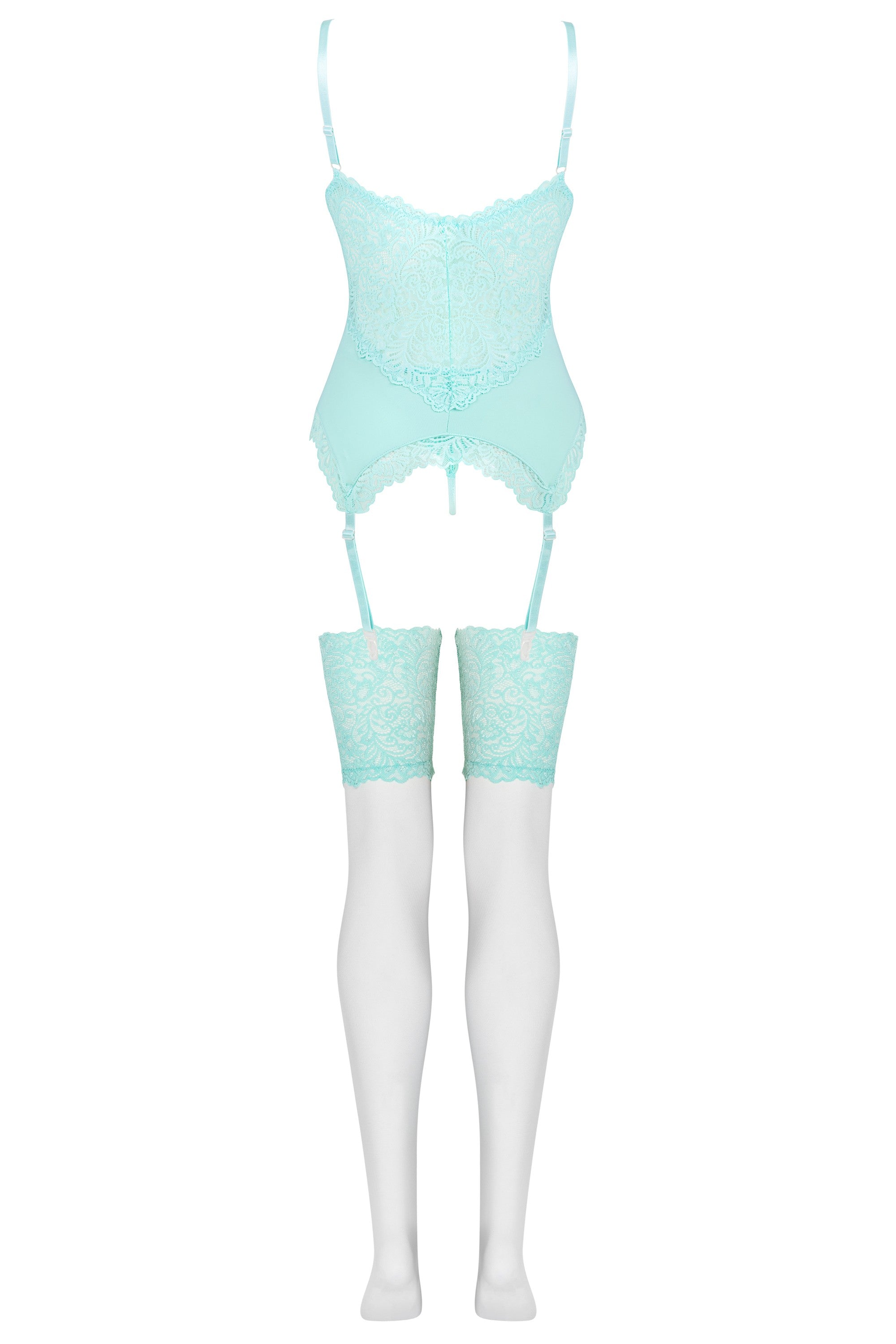 Gorset Persinne Mint Mientowy Emporio Collection LivCo Corsetti Fashion