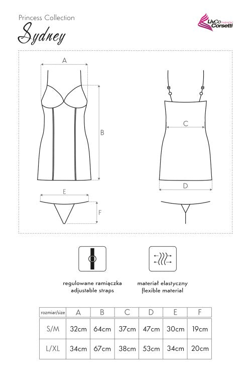 Koszulka Sydney LC 90291 Princess Collection