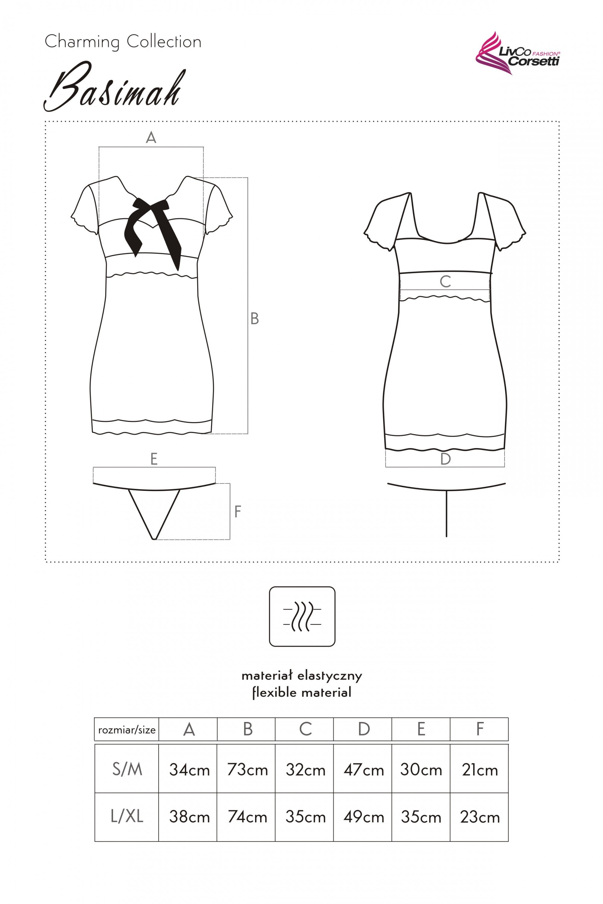 Koszulka Basimah LC 90220 Charming Collection