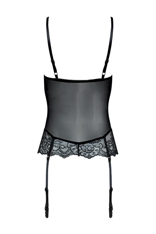 Gorset Kagami LC 90205 Concepcion Black Czarny CollectionLivCo Corsetti Fashion