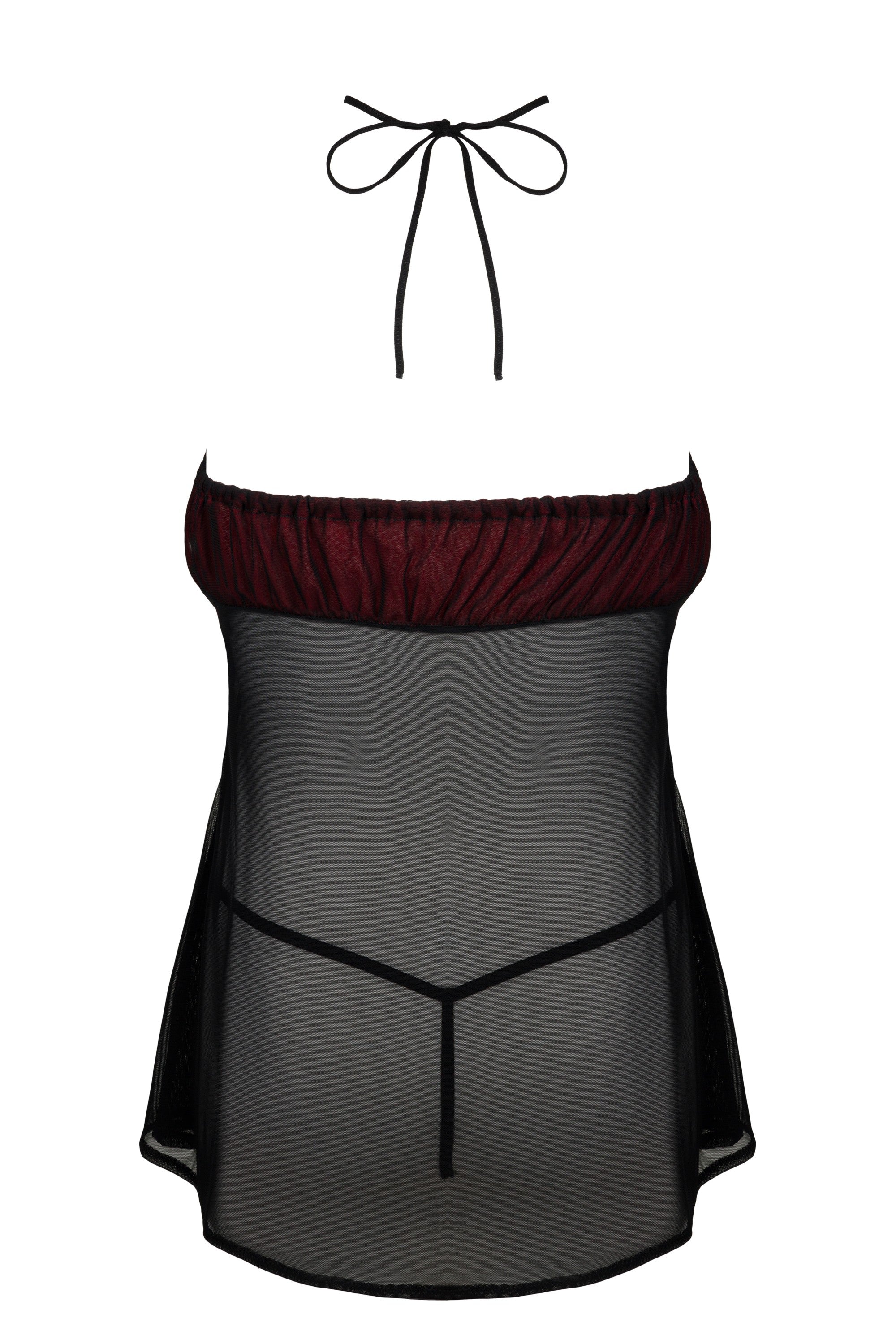 Zmyslowa Koszulka Damska Febrenn Black Czarny LivCo Corsetti Fashion
