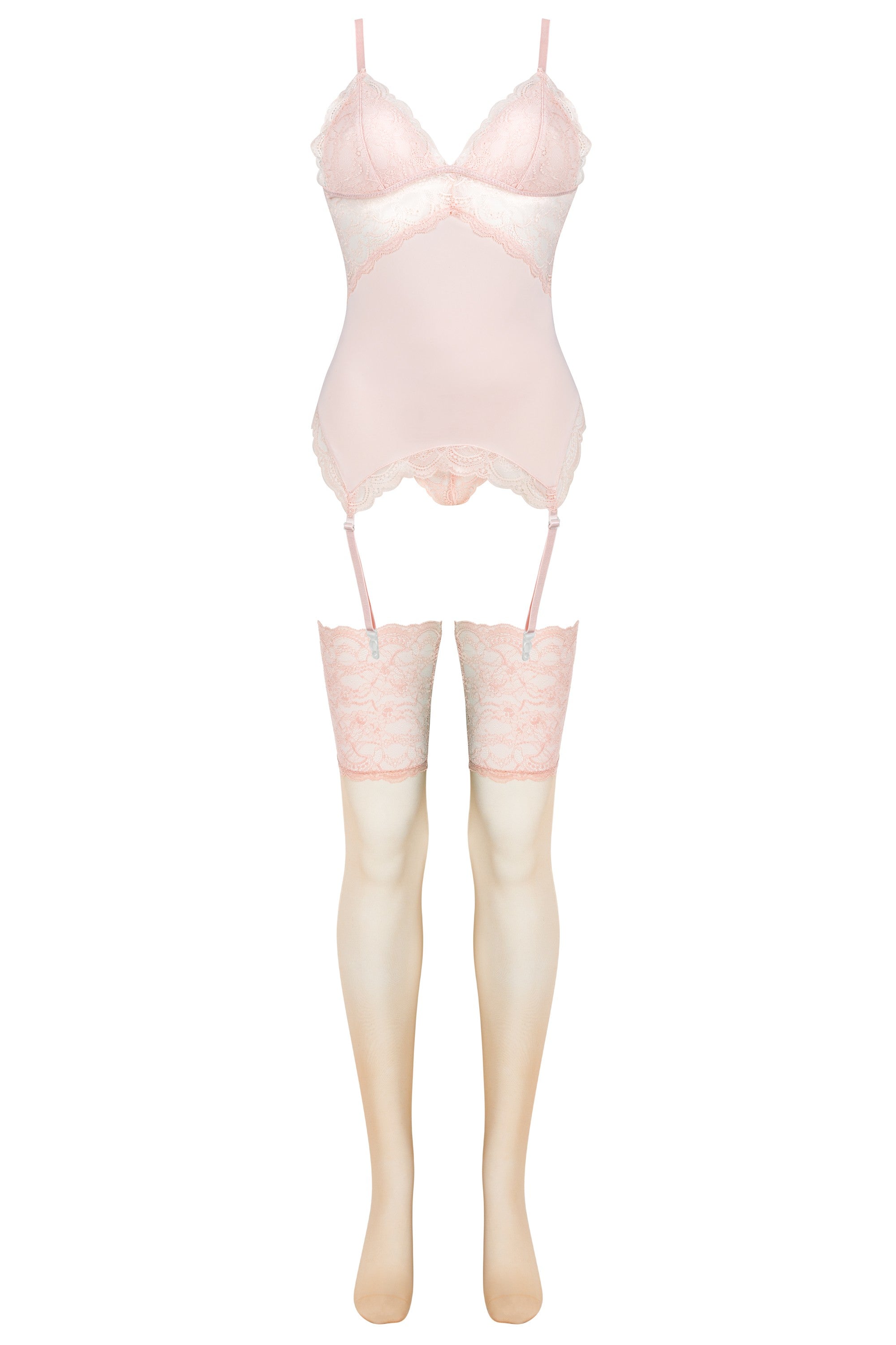Gorset Persinne Peach Brzoskwiniowy Emporio Collection LivCo Corsetti Fashion