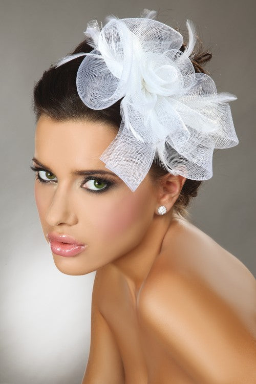 Mini Top Hats White Biały LC 12038 Model 31 LivCo Corsetti Fashion